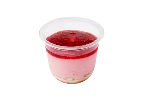 Verrine à la framboise (à emporter)