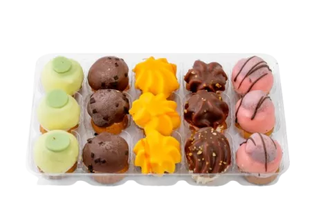 Petits fours à la crème au beurre
