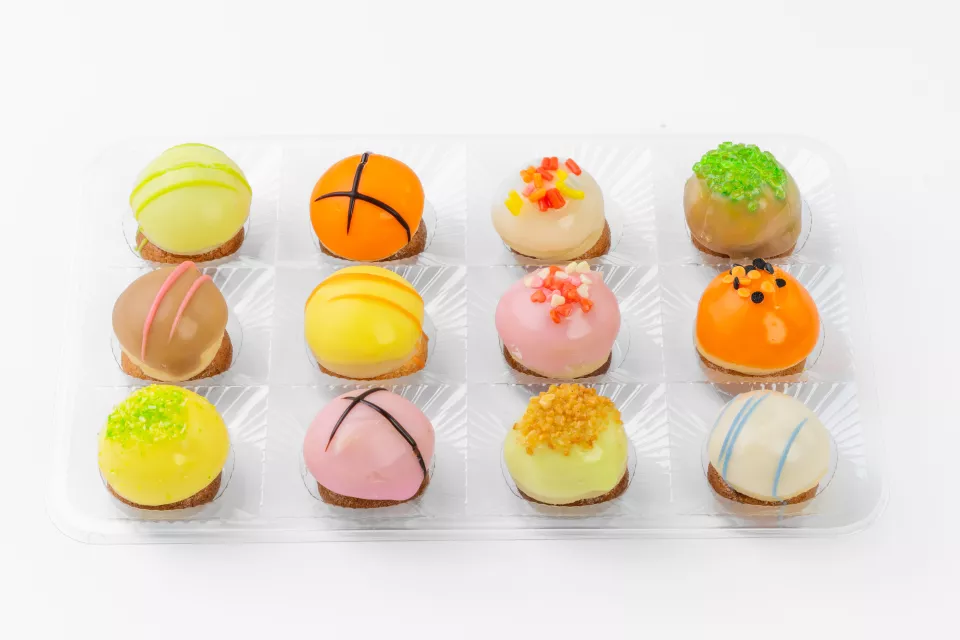 Petits fours à la pâte d’amande